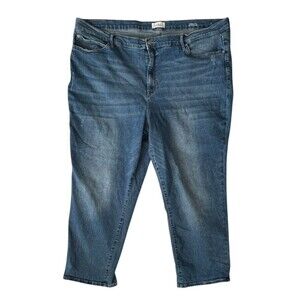 Nicole Miller Nolita Boyfriend Jeans Women's Size 24 High Rise Medium Wash